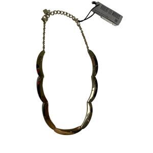 Robert Lee Morris Gold Plated Soho Collar Necklace Jewelry Statement Fashion NWT